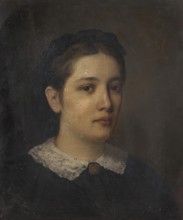 Anastasia Aleksandrovna Botkina, 1862. Creator: Mikhail Botkin.