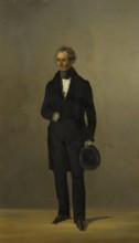 Portrait of F.I. Labensky, Chief of the 2nd Department of the Imperial Hermitage, 1850. Creator: Unknown.