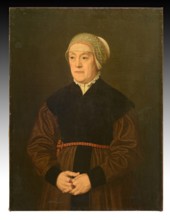 Portrait of an Elderly Woman, 1550. Creator: Nicolas Neufchatel.