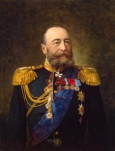 Portrait of Admiral E. I. Alexeyev, 1904. Creator: Alexander Fedorovich Pershakov.