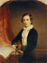 Portrait of Prince Nikolai B. Yusupov as a Teenager, 1840. Creator: Christina Robertson.