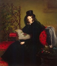 Portrait of Empress Alexandra Fyodorovna, 1836. Creator: Franz Kruger.