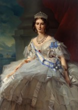 Portrait of Princess Tatyana Yusupova, 1858. Creator: Franz Xaver Winterhalter.