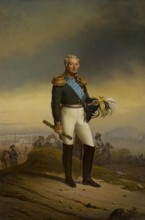 Portrait of Field-Marshal Count Fabian Osten-Sacken, 1869. Creator: Georg von Bothmann.