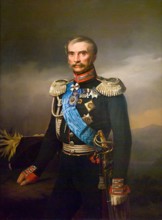 Portrait of Illarion Vasilyevich Vasilchikov, 1859. Creator: Georg von Bothmann.