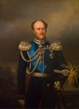 Portrait of Count Alexander Benkendorff (copy), 1859. Creator: Georg von Bothmann.