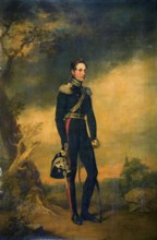 Portrait of Grand Duke Nikolai Pavlovich, 1821. Creator: George Dawe.