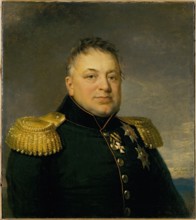 Portrait of Piotr Meller-Zakomelsky (1755-1823), 1823. Creator: George Dawe.