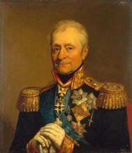 Portrait of Leonty L. Bennigsen (Levin) (1745-1826), 1822. Creator: George Dawe.