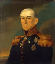 Portrait of Dmitry I. Pyshnitsky (1764-1844), 1833. Creator: George Dawe.