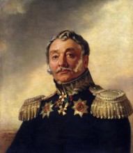Portrait of Alexey V. Ilovaisky (1767-1842) (1st), 1825. Creator: George Dawe.