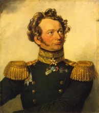 Portrait of Karl I. Bistrom (1770-1838) (1st), 1822. Creator: George Dawe.