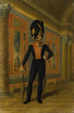 Portrait of Vasily Lavrentyev (?-1843), 1828. Creator: George Dawe.