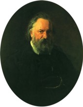 Portrait of Alexander Herzen, 1867. Creator: Nikolay Ge.
