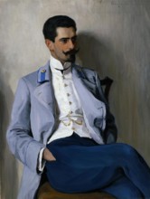 Portrait of K.A.Gorchakov, 1903. Creator: Nikolaj Petrovic Bogdanov-Bel'skij.