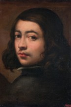 Portrait of a Man, 1657. Creator: Pedro de Moya.