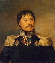 Portrait of Akim A. Karpov (1767-1838), 1823. Creator: Workshop of George Dawe.