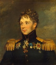 Portrait of Dmitry P. Rezvy (1762-1823), 1822. Creator: Workshop of George Dawe.