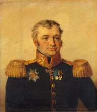 Portrait of Vasily S. Rakhmanov (1764-1816), 1824. Creator: Workshop of George Dawe.