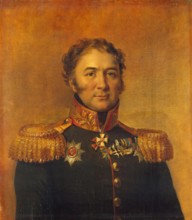 Portrait of Nikolai V. Dekhteryov (1775-1831), 1822. Creator: Workshop of George Dawe.