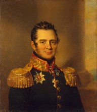 Portrait of Alexander P. Urusov (1768-1835), 1822. Creator: Workshop of George Dawe.
