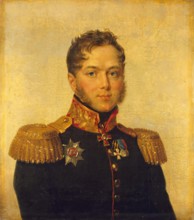 Portrait of Alexander N. Berdyayev (1778-1824), 1823. Creator: Workshop of George Dawe.