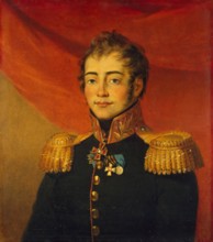 Portrait of Dmitry P. Lyapunov (1775-1821), 1822. Creator: Workshop of George Dawe.