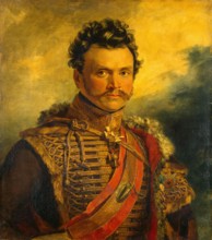 Portrait of Dmitry V. Vasilchikov (1778-1859) (2nd), 1822. Creator: Workshop of George Dawe.