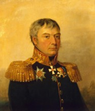 Portrait of Apollon S. Zhemchuzhnikov (1764-1840), 1824. Creator: Workshop of George Dawe.