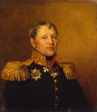 Portrait of Nikolai F. Yemelyanov (1768-1829), 1823. Creator: Workshop of George Dawe.