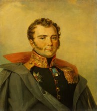 Portrait of Andrey A. Yefimovich (1773-1823), 1824. Creator: Workshop of George Dawe.