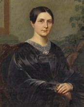Portrait of Elizabeth Nikolaevna Odintsova, née Mounsey, (1824-1860), 1860s. Creator: Unknown.