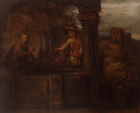 Christ and the Woman of Samaria, 1659. Creator: Rembrandt Harmensz van Rijn.