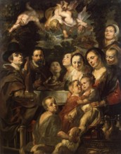 Self-Portrait with Parents, Brothers and Sisters, 1615. Creator: Jacob Jordaens I.