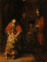 The Return of the Prodigal Son, 1668. Creator: Rembrandt Harmensz van Rijn.