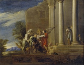 Healing of Tobit, 1621. Creator: Domenico Fetti.