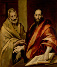 Saints Peter and Paul, 1587. Creator: El Greco.