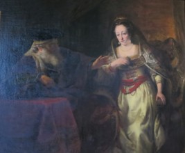 Esther and Mordecai, 1654. Creator: Ferdinand Bol.