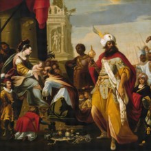 Adoration of the Magi, 1624. Creator: Georges Lallemant.