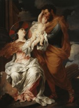 Holy Family, 1682. Creator: Godfried Maes.