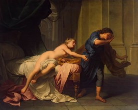 Joseph and Potiphar's Wife, 1711. Creator: Jean-Baptiste Nattier.