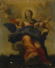 Assumption of the Virgin Mary, 1650. Creator: Niccolo Berrettoni.