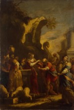Rebecca at the Well, 1644. Creator: Valerio Castello.