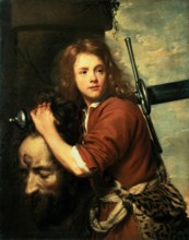 David Bearing the Head of Goliath, 1643. Creator: Jacob van Oost the Elder.