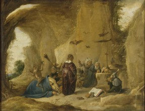 Temptation of St Antony, 1640. Creator: David Teniers II.