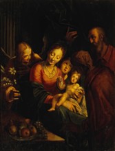 The Holy Family, 1589. Creator: Hans von Aachen.