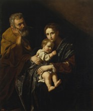 Holy Family, 1621. Creator: Bartolomeo Cavarozzi.