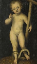 Infant Christ, 1550. Creator: Lucas Cranach the Elder.