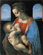 Madonna Litta, 1490. Creator: Leonardo da Vinci.