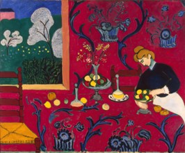 The Dessert: Harmony in Red (The Red Room), 1907. Creator: Henri Matisse.